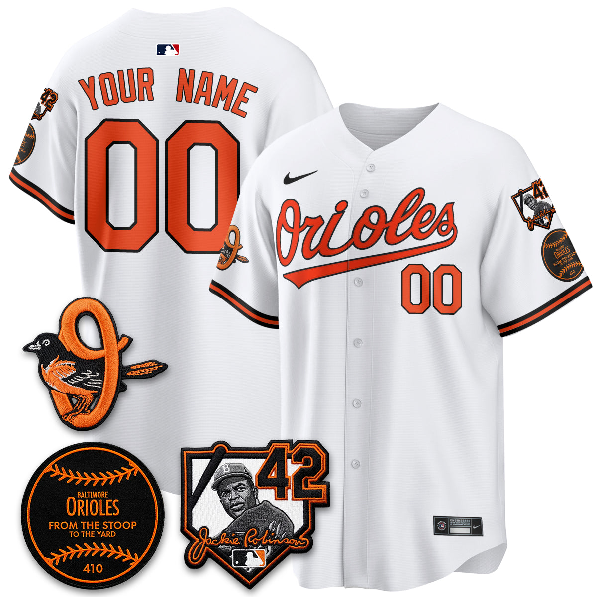 BAL 2026 Jackie Robinson Day Vapor Limited Custom Jersey - Stitched