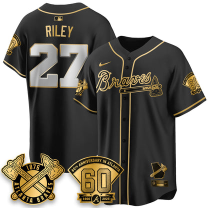 ATL 60th Anniversary Special Edition Vapor Limited Jersey - Stitched