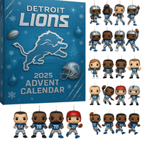 Detroit Lions Star Advent Calendar