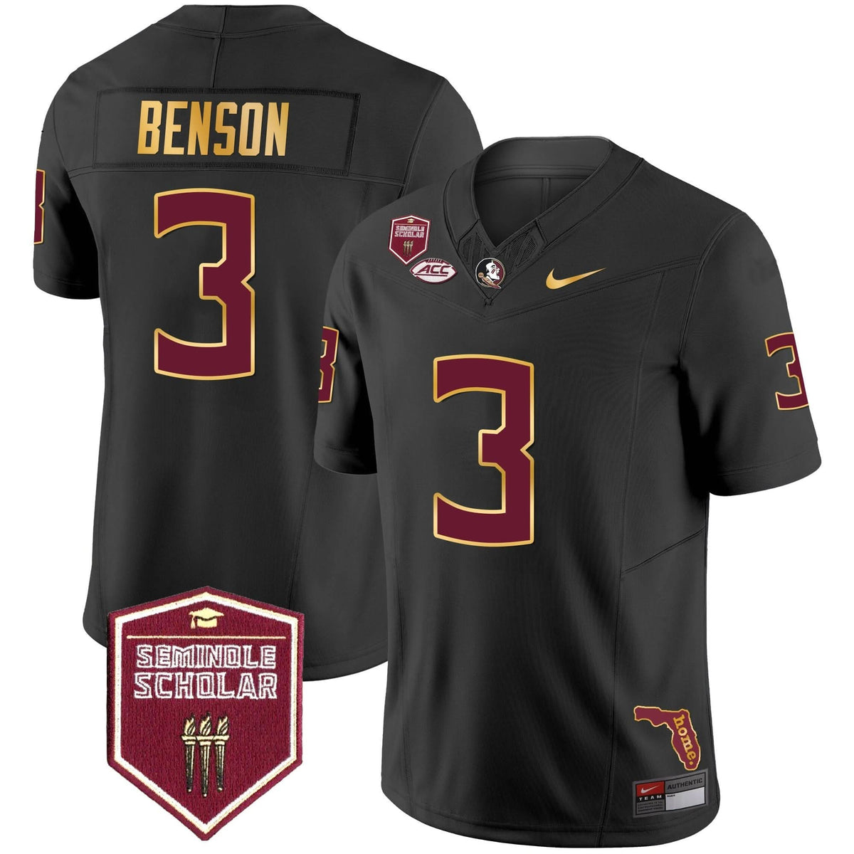 FSS Gold Trim Vapor Jersey