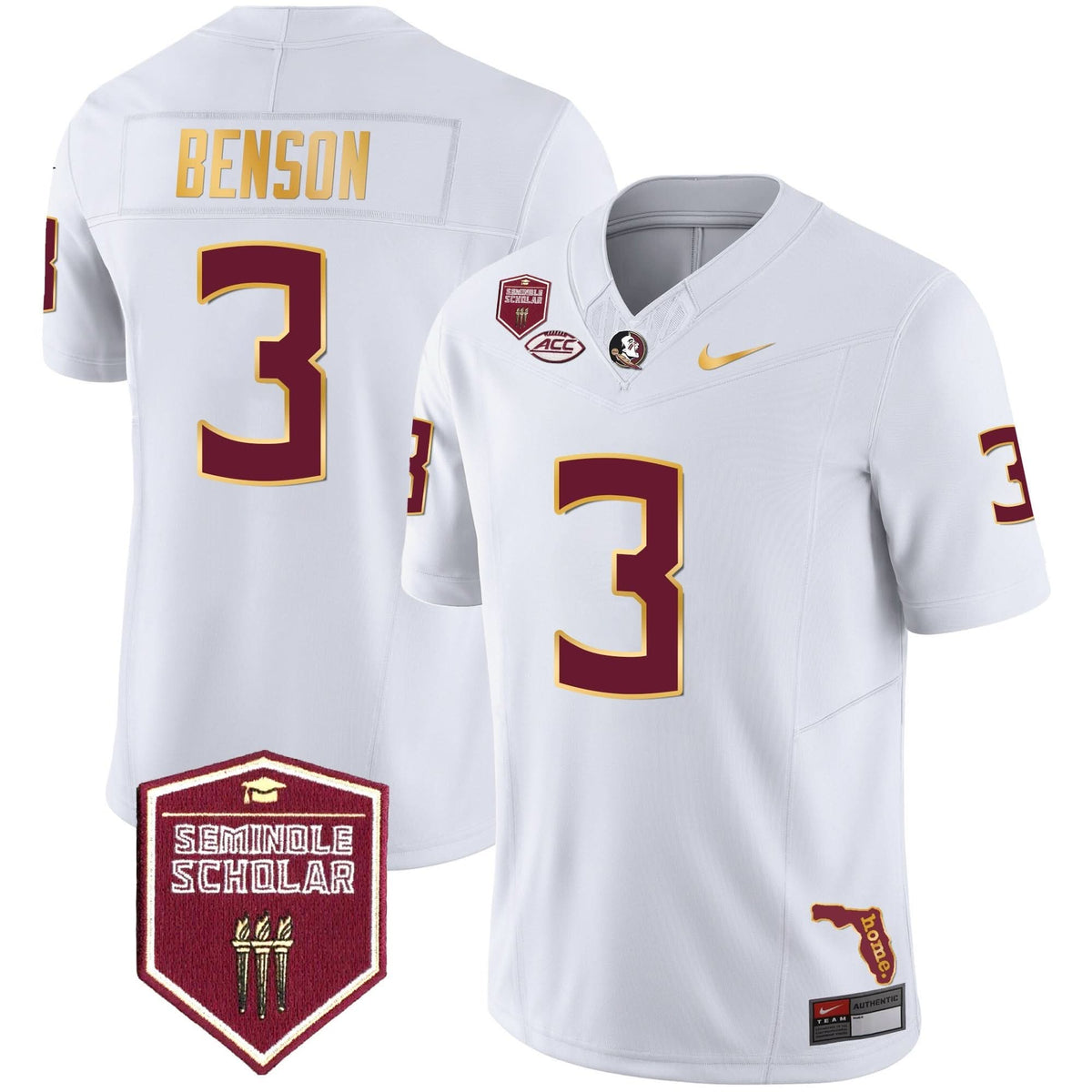 FSS Gold Trim Vapor Jersey