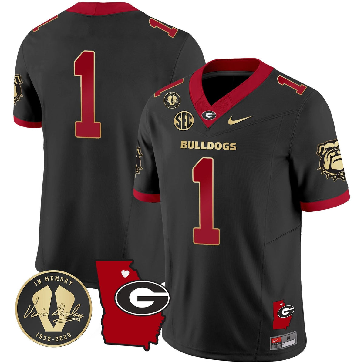 GB 2024 Vapor Jersey V4 - Georgia Map