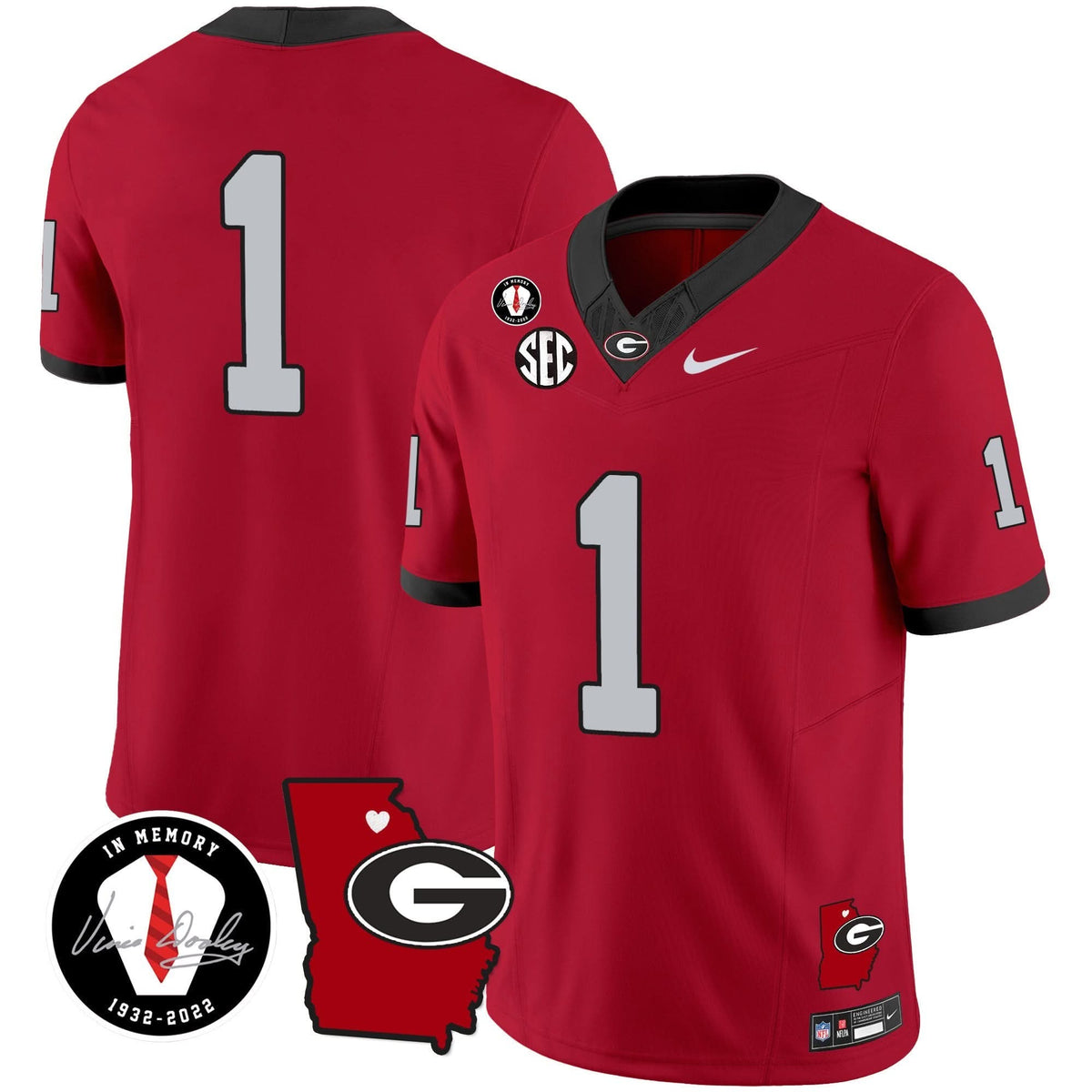 GB 2024 Vapor Jersey V4 - Georgia Map