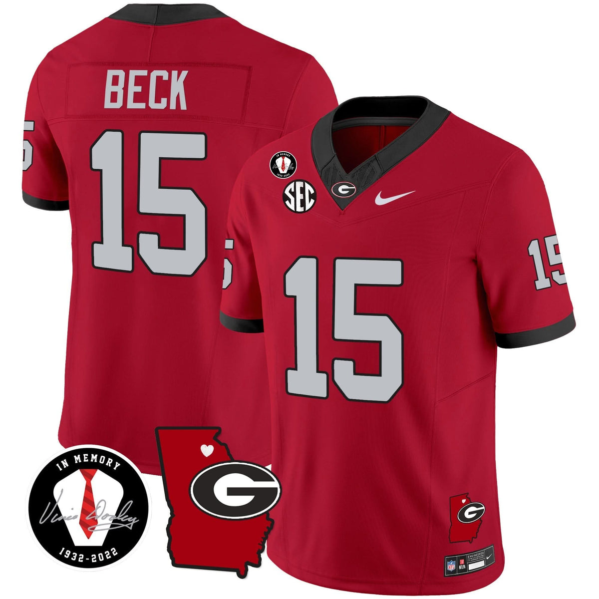 GB 2024 Vapor Jersey V4 - Georgia Map