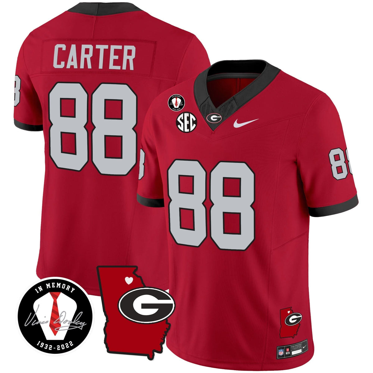 GB 2024 Vapor Jersey V4 - Georgia Map