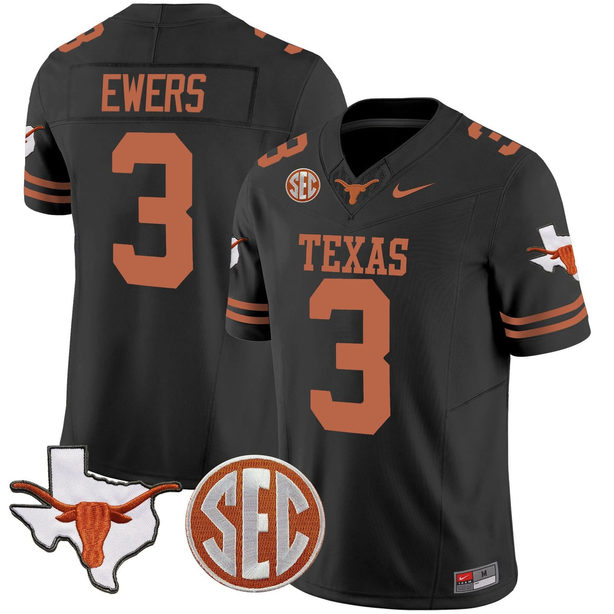 TL State Map & SEC Patch Vapor Jersey V4