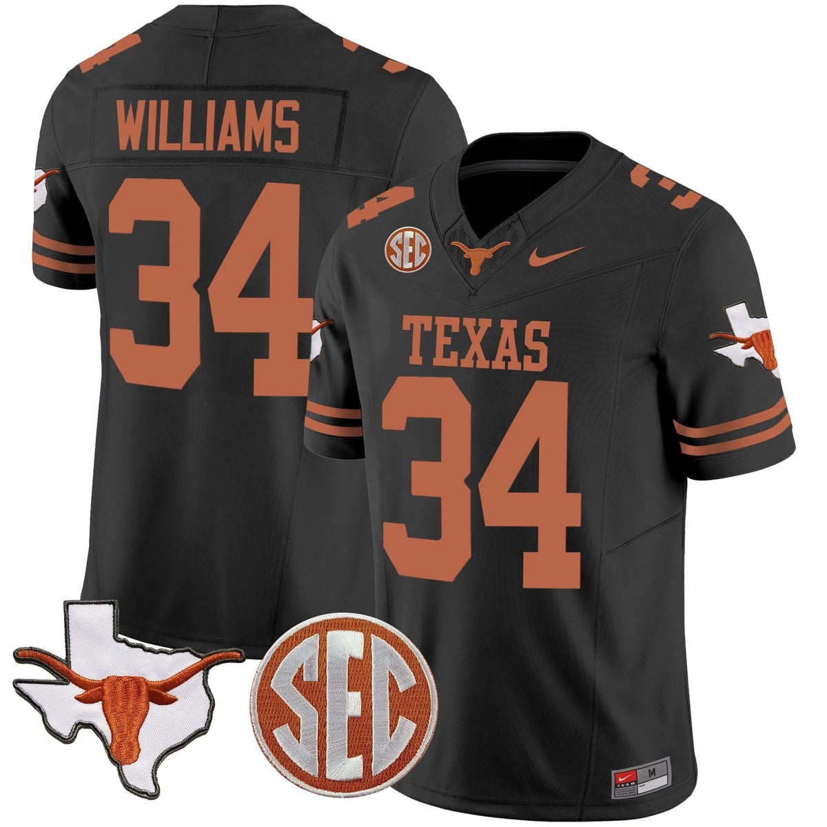 TL State Map & SEC Patch Vapor Jersey V4