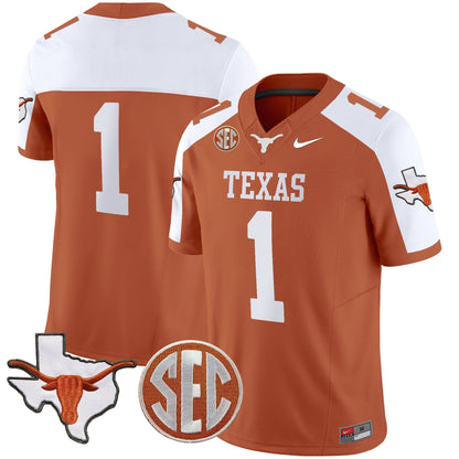 TL State Map & SEC Patch Vapor Jersey V4