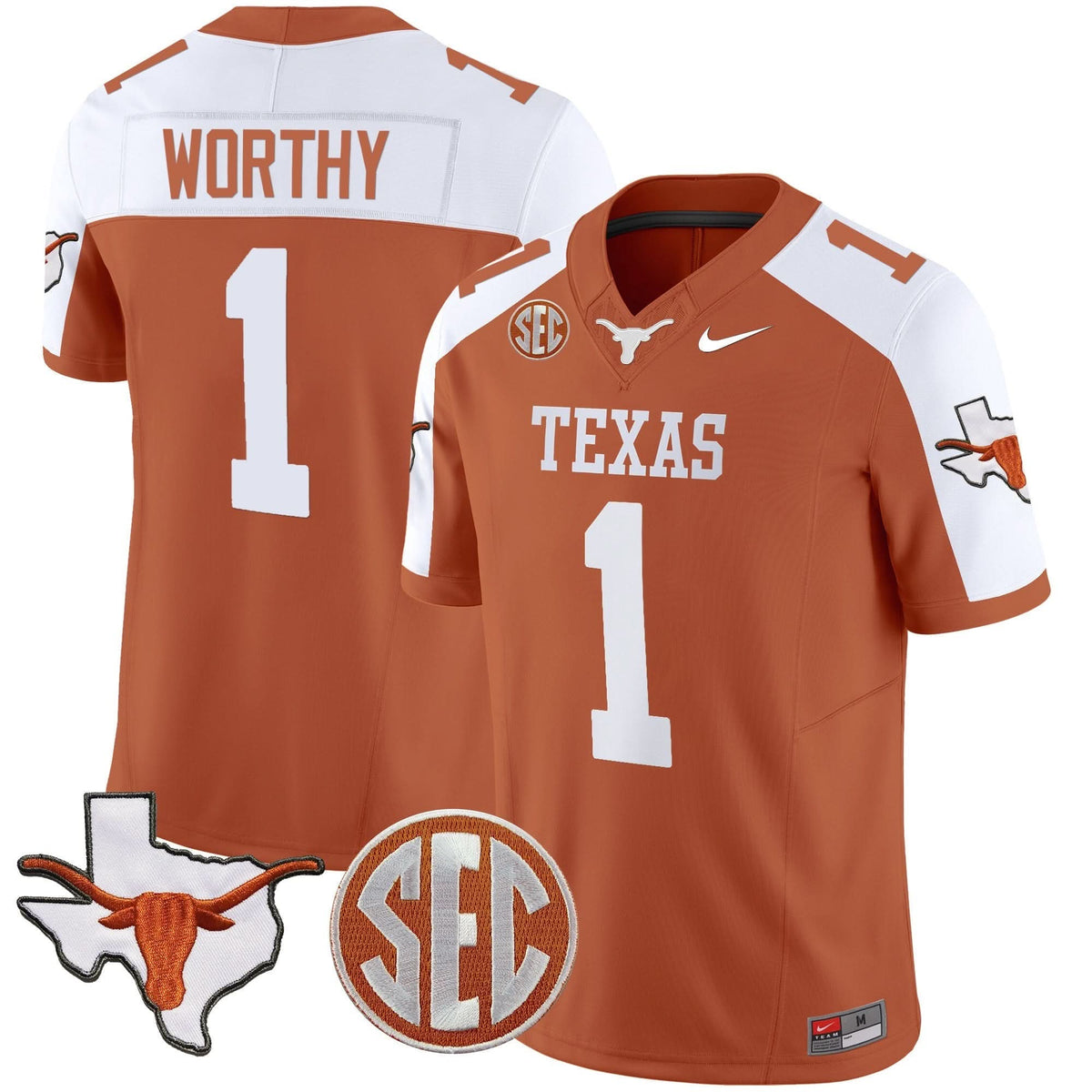 TL State Map & SEC Patch Vapor Jersey V4
