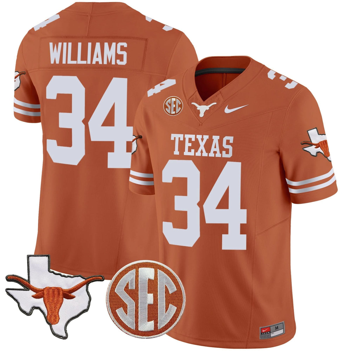TL State Map & SEC Patch Vapor Jersey V4