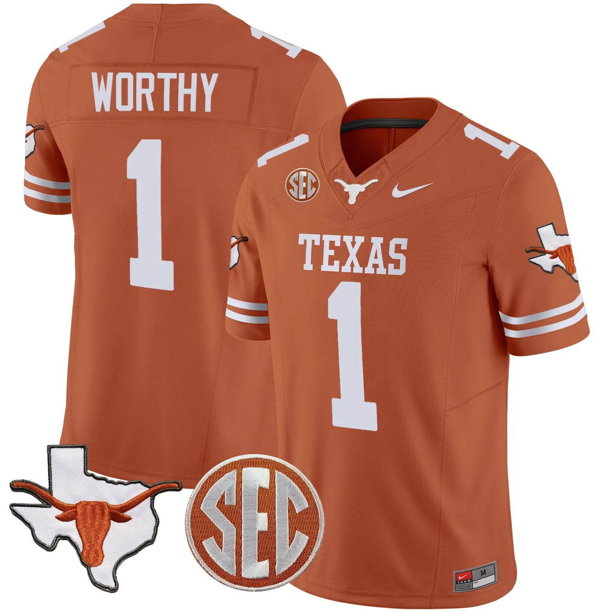 TL State Map & SEC Patch Vapor Jersey V4