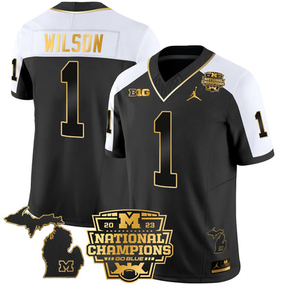 MW 2023 National Champions Patch Gold Vapor Jersey V3