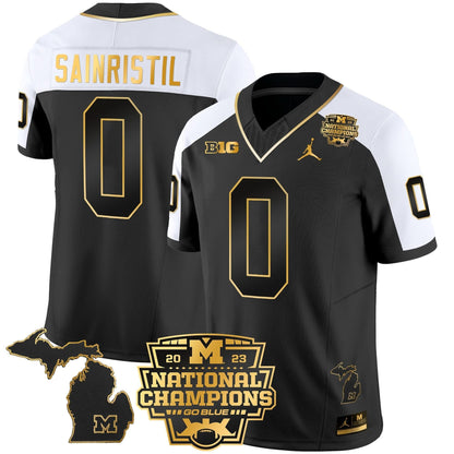 MW 2023 National Champions Patch Gold Vapor Jersey V3