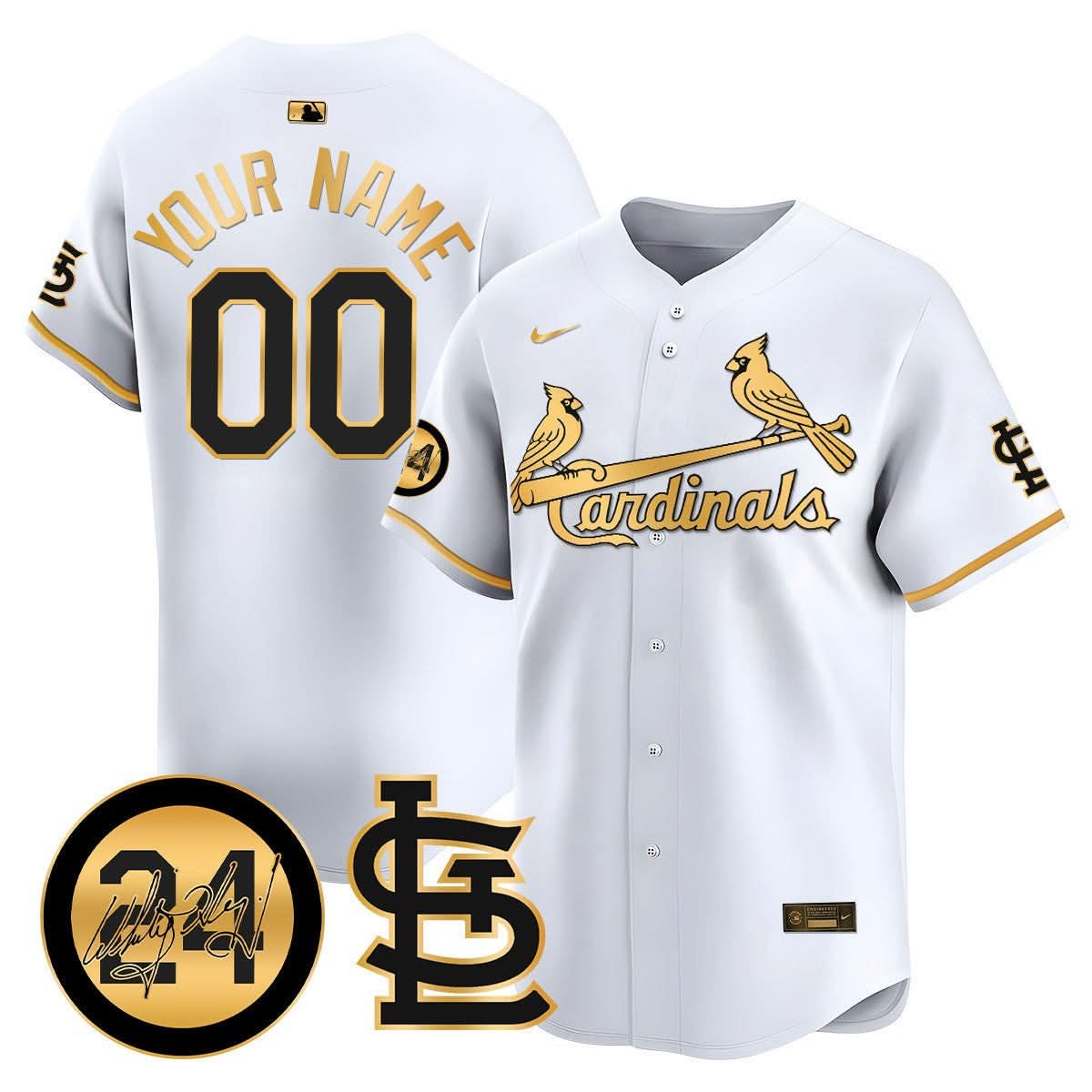 SLC Memorial Vapor Premier Limited Custom Jersey - Stitched