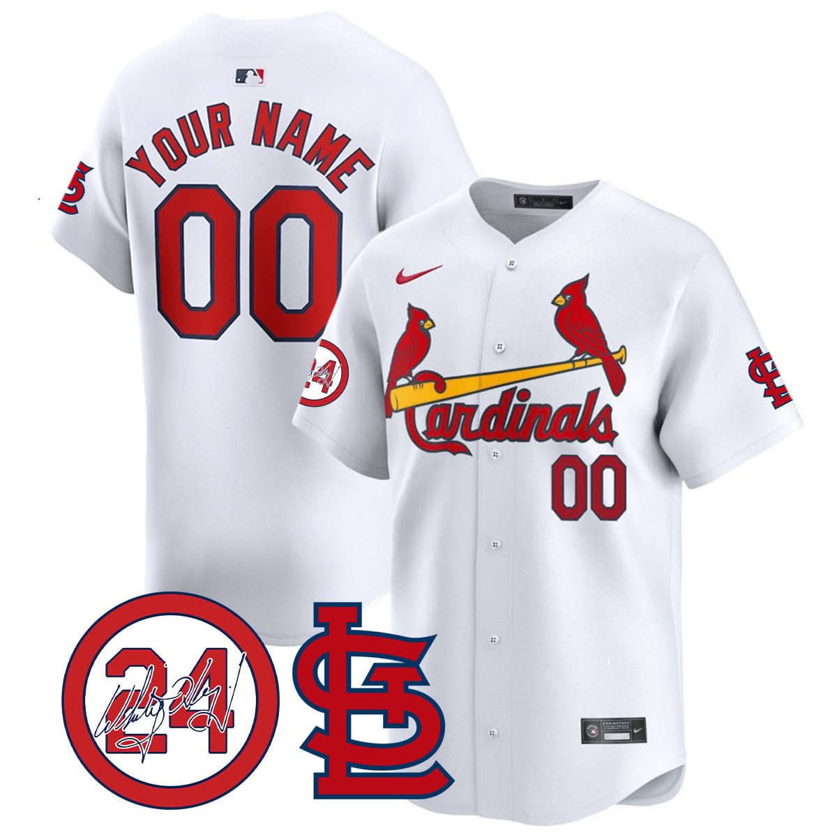 SLC Memorial Vapor Premier Limited Custom Jersey - Stitched