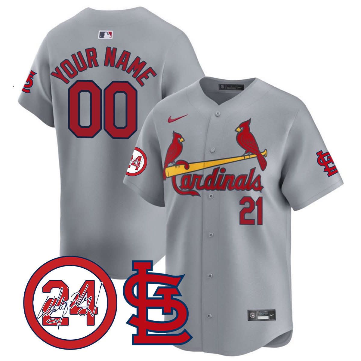 SLC Memorial Vapor Premier Limited Custom Jersey - Stitched