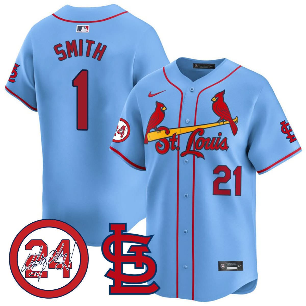 SLC Memorial Vapor Premier Limited Jersey - Stitched