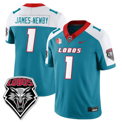 UNM Lobo Football 2025 Jersey - All Stitched