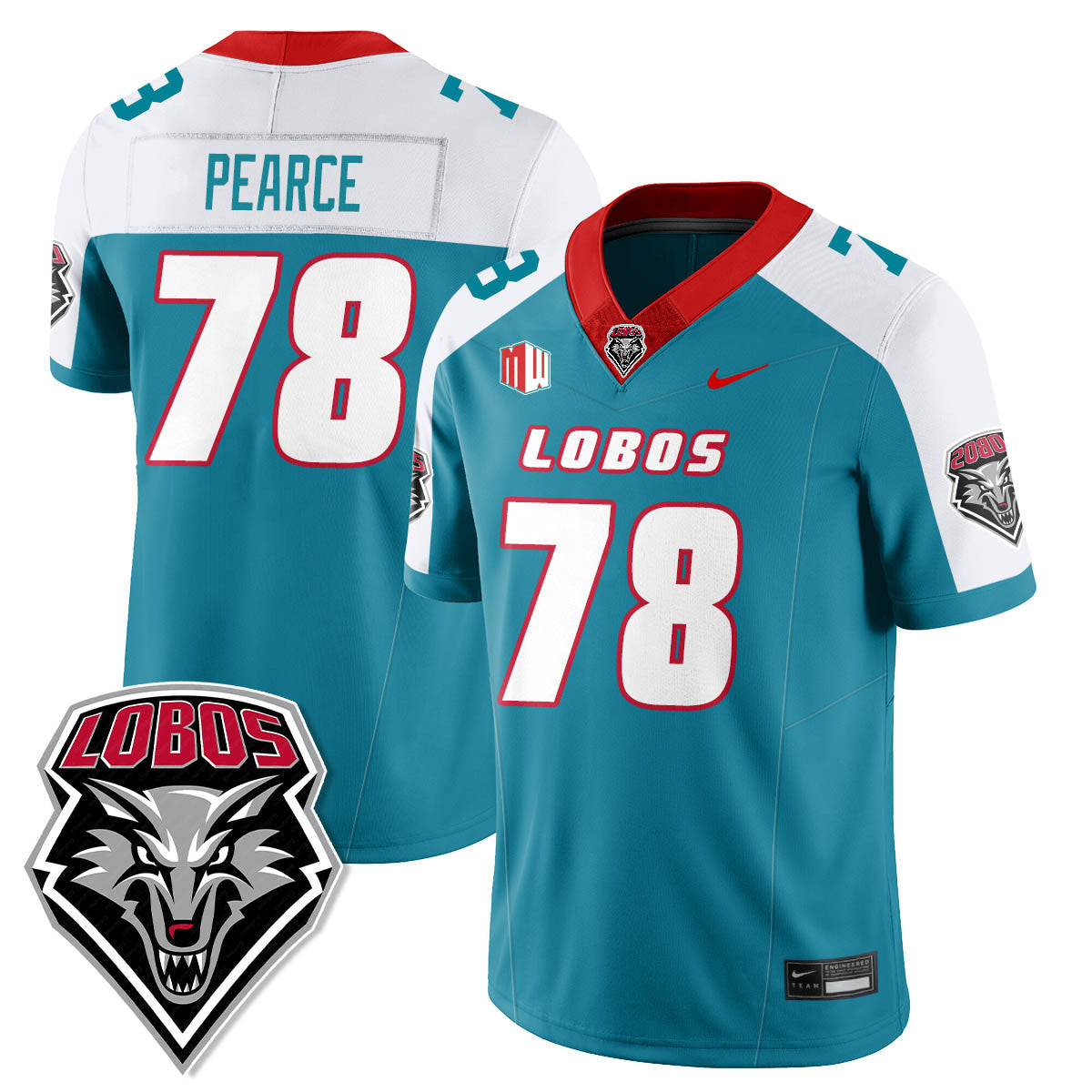 UNM Lobo Football 2025 Jersey