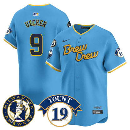 MB 2025 Limited Jersey - Robin Yount Patch - Stitched