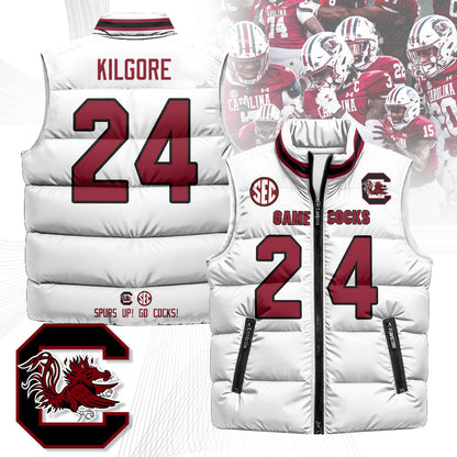 South Carolina Gamecocks Unisex Puffer Vest