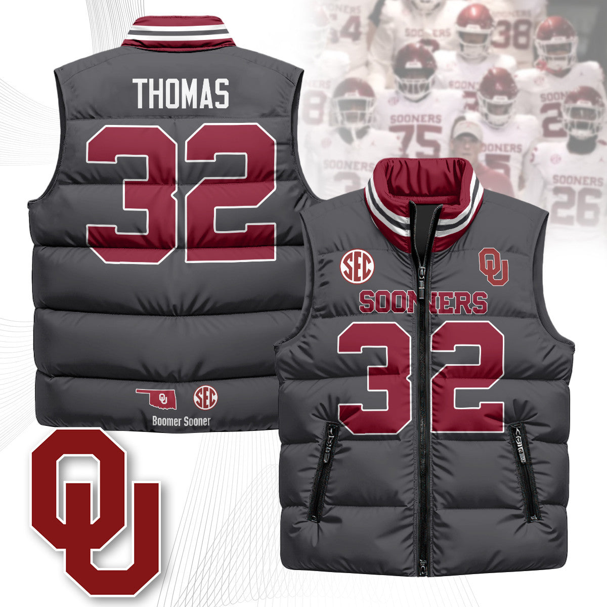 OS Unisex Puffer Vest