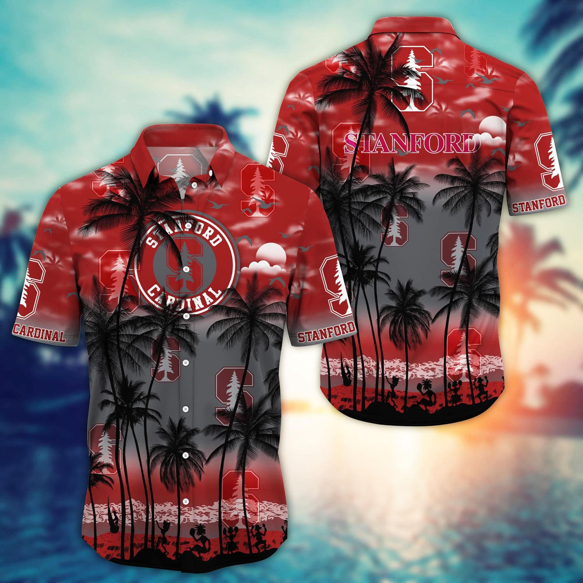 Stanford Cardinal - Trending Aloha Shirt Summer