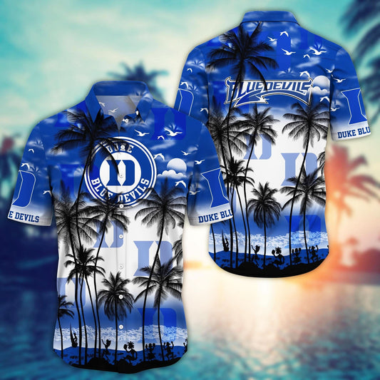 Duke Blue Devils - Trending Aloha Shirt Summer