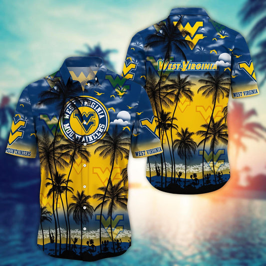 West Virginia Mountaineers - Trending Aloha Shirt Summer
