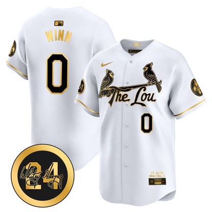 SLC 2024 City Connect Whitey Herzog Patch Vapor Premier Limited Jersey - Stitched