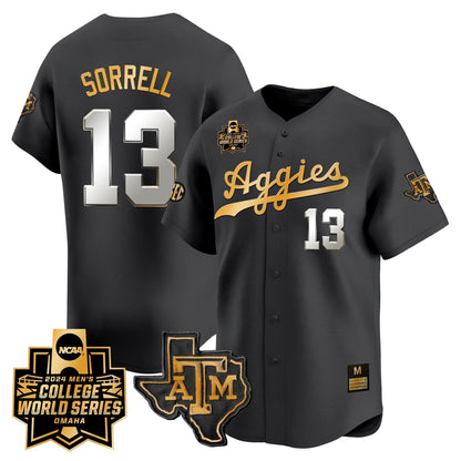 Aggies 2024 College World Series Vapor Premier Limited Jersey