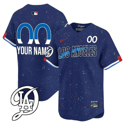 Dodgers 2024 City Connect Limited Custom Jersey - All Stitched
