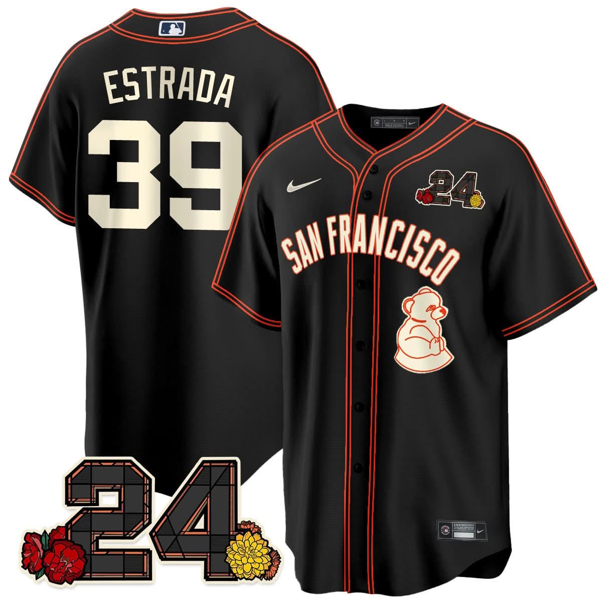 SFG 2024 Willie Mays Patch Vapor Premier Limited Jersey V2 - Stitched
