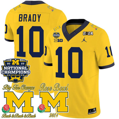 MW 2023 National Champions & Rose Bowl Patch Vapor Jersey