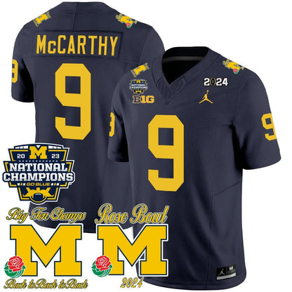 MW 2023 National Champions & Rose Bowl Patch Vapor Jersey
