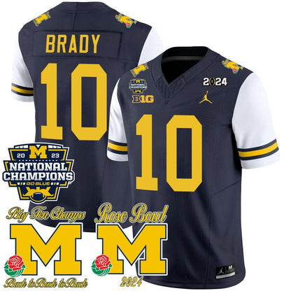 MW 2023 National Champions & Rose Bowl Patch Vapor Jersey