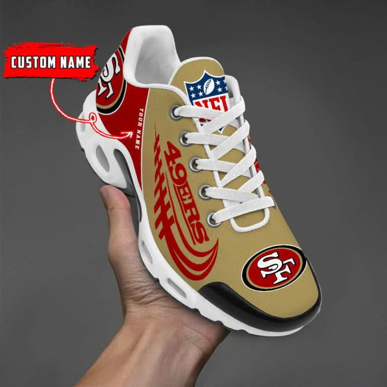 San Francisco 49ers-Custom Name-TN Shoes Perfect Gift