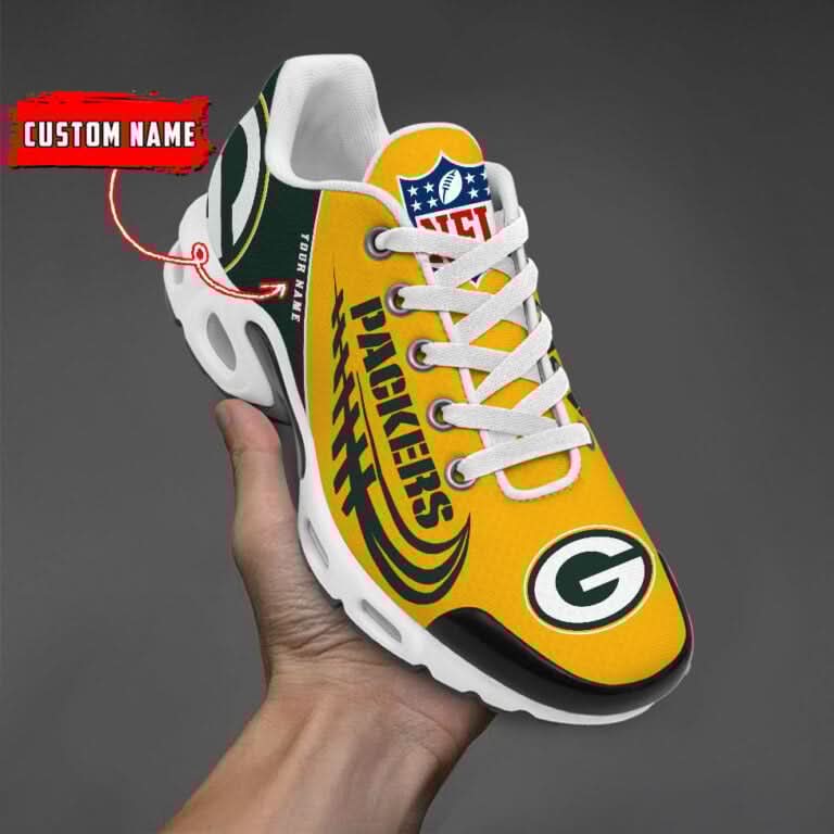 Green Bay Packers-Custom Name-TN Shoes Perfect Gift
