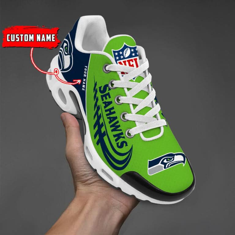 Seattle Seahawks-Custom Name-TN Shoes Perfect Gift