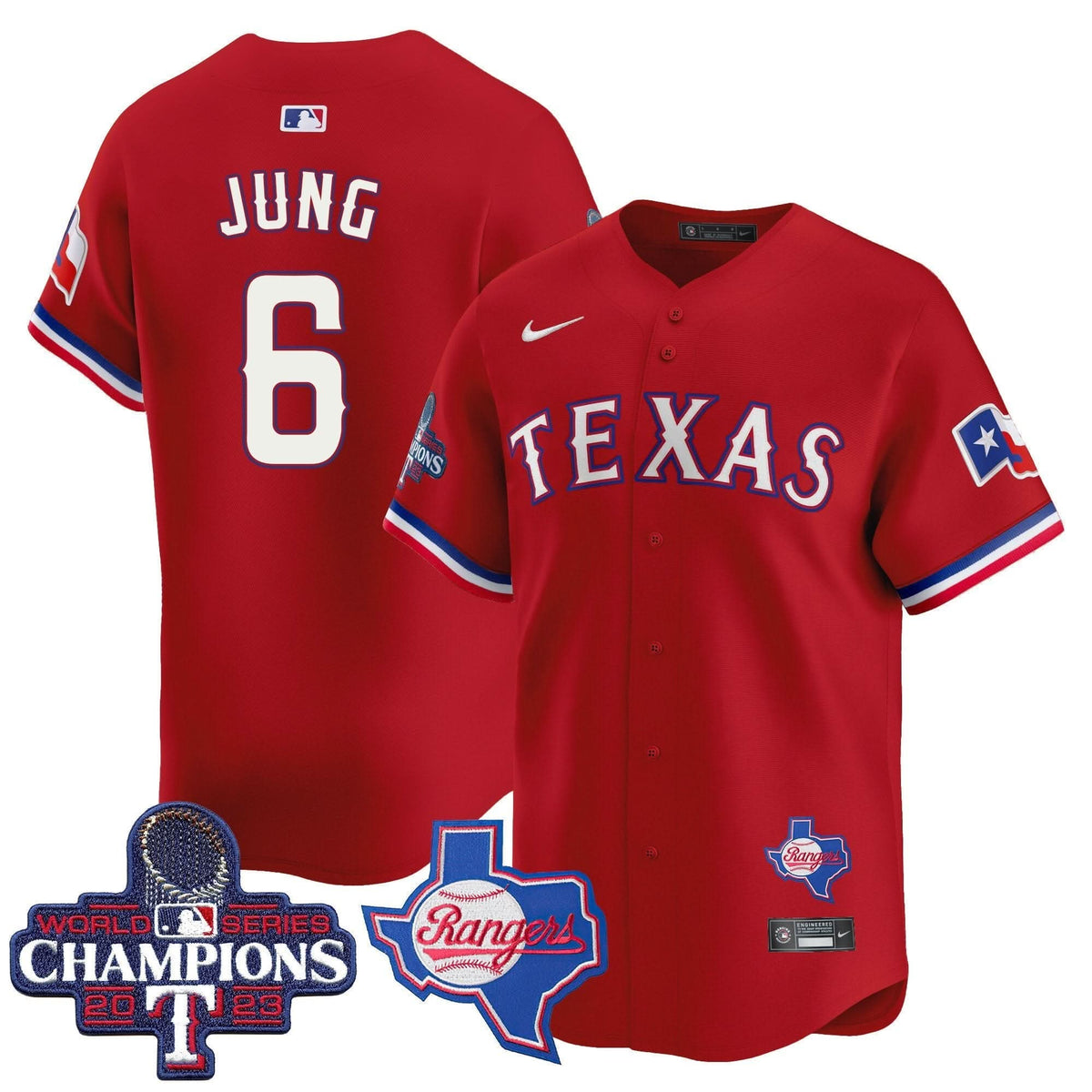 TR World Series Champions Vapor Premier Limited Jersey V2 - Stitched