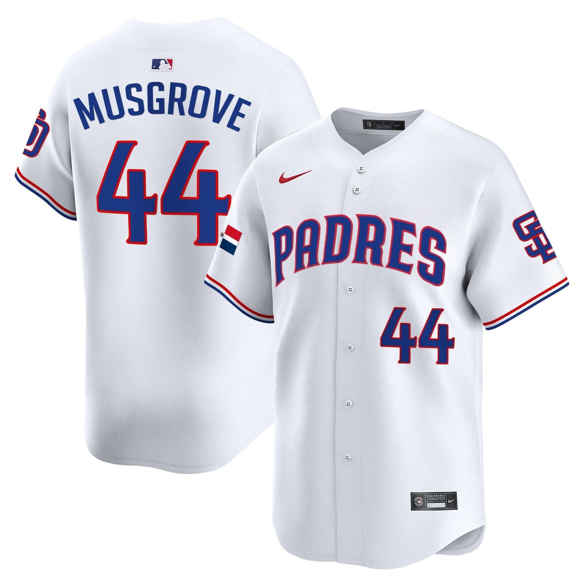 SDP Dominican Republic Vapor Premier Limited Jersey - Stitched