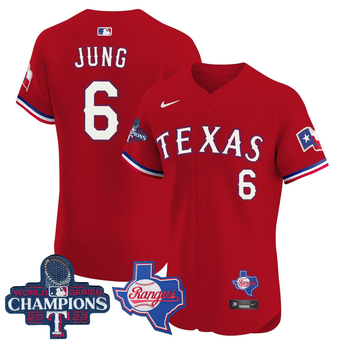 TR World Series Champions Vapor Premier Elite Jersey V2 - Stitched