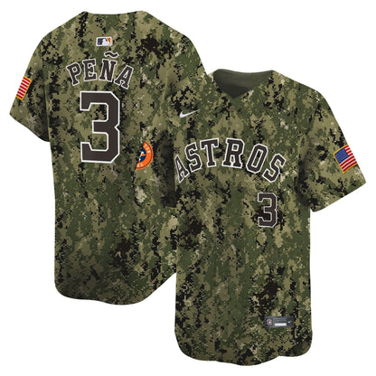 Men's Houston Astros USMC Alternate Vapor Premier Limited Jersey - All Stitched