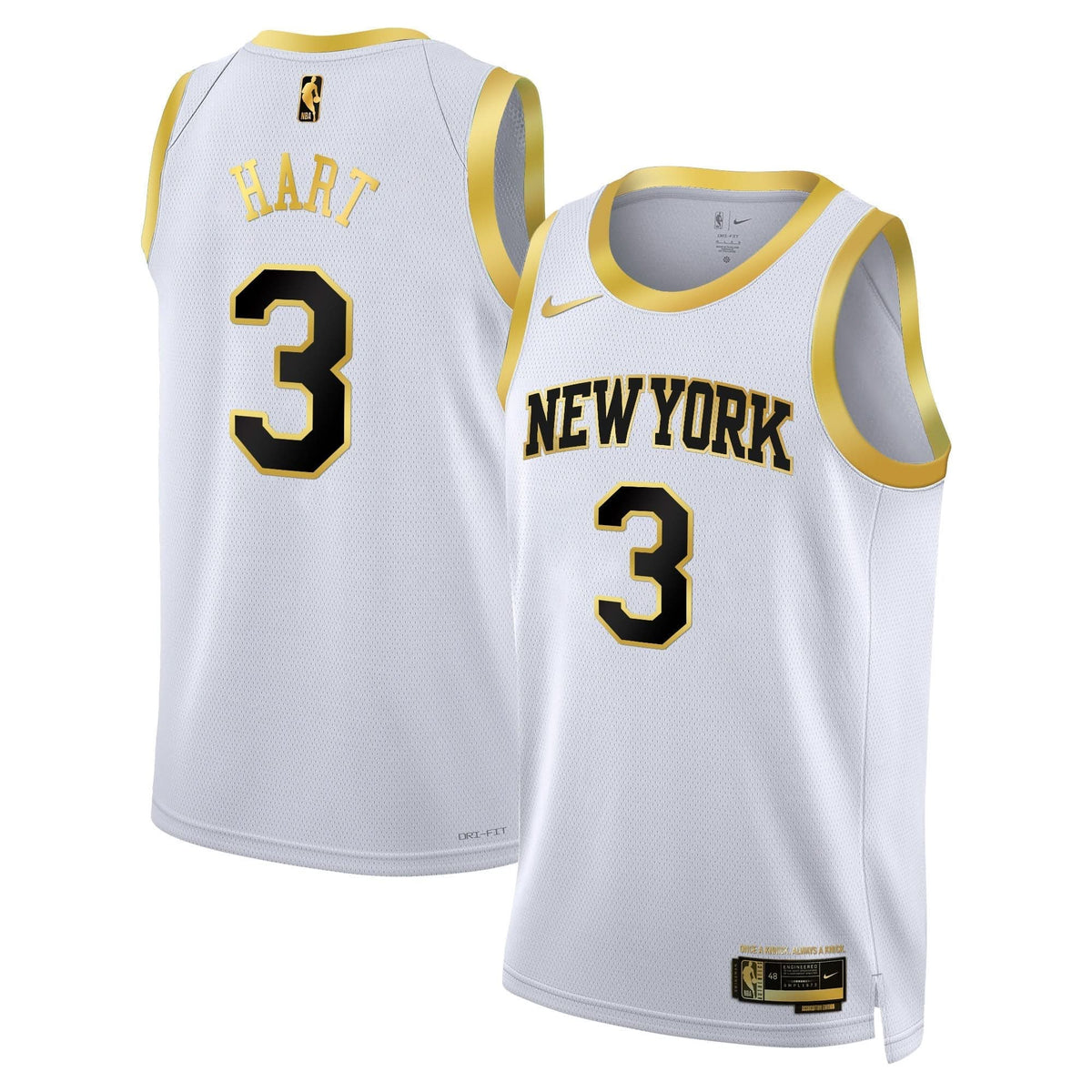 Men's New York Knicks Swingman Jersey - All Stitched