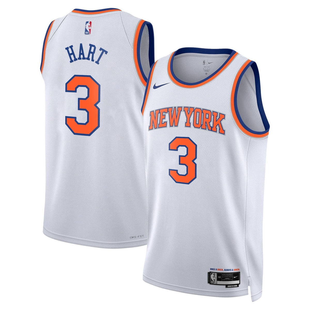Men's New York Knicks Swingman Jersey - All Stitched