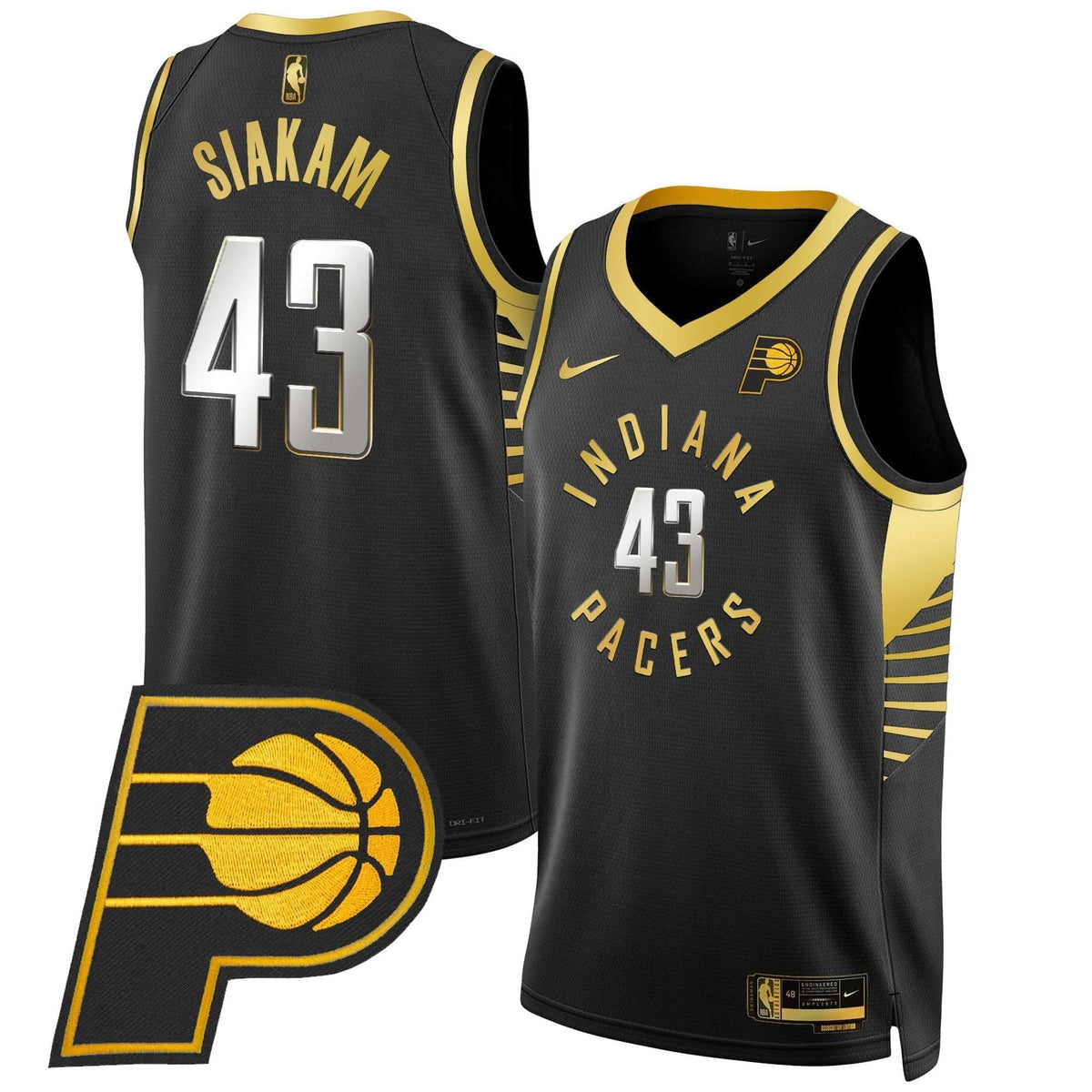 Men's Indiana Pacers Swingman Jersey V2 - All Stitched