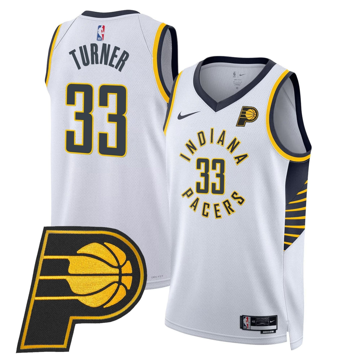 Men's Indiana Pacers Swingman Jersey V2 - All Stitched