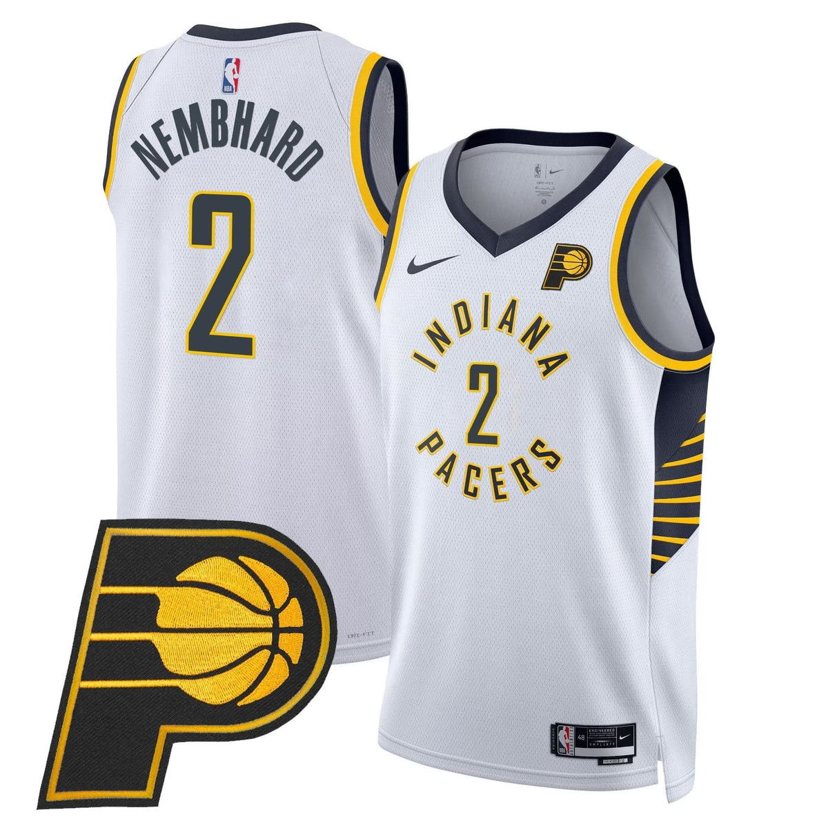Men's Indiana Pacers Swingman Jersey V2 - All Stitched