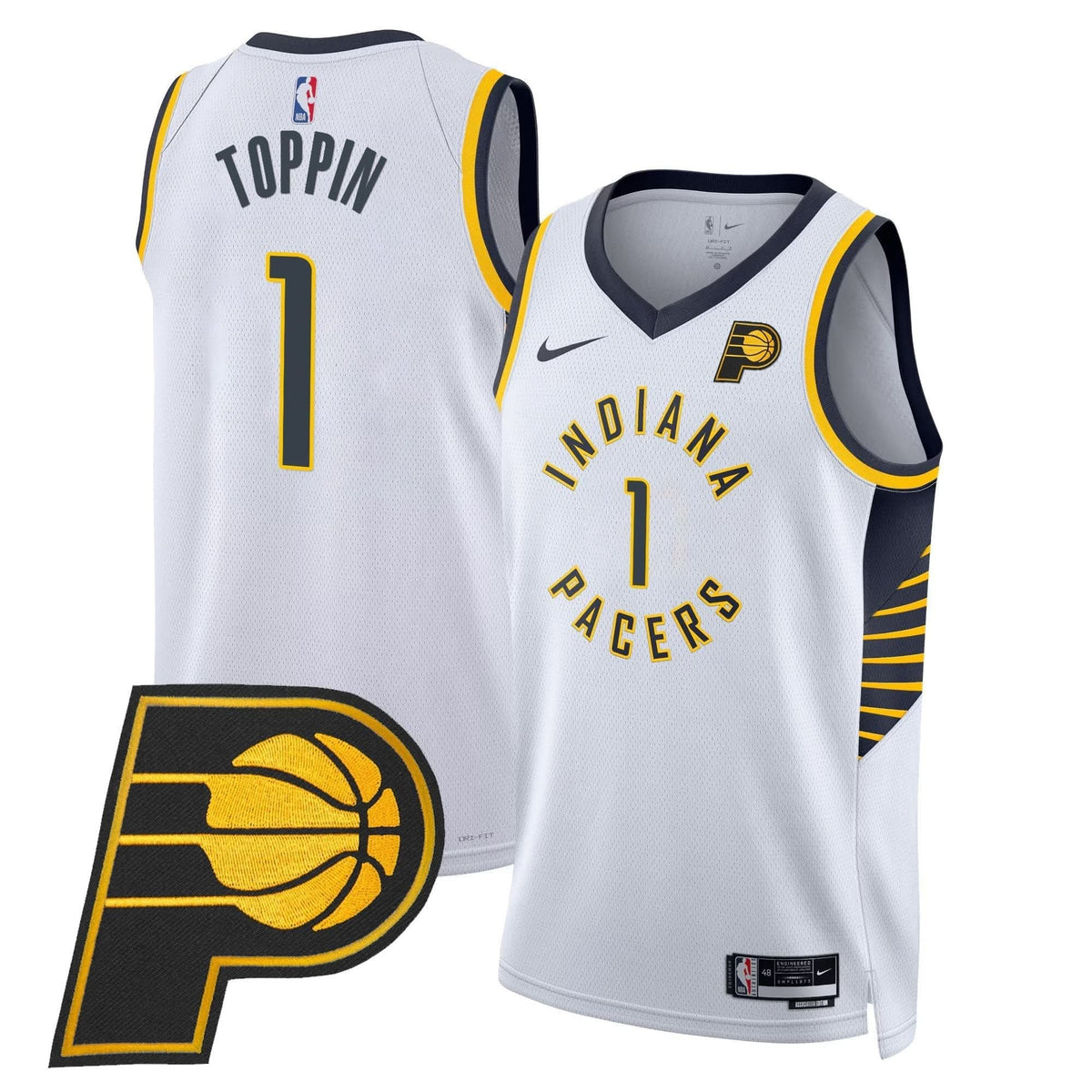 Men's Indiana Pacers Swingman Jersey V2 - All Stitched