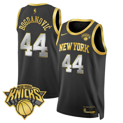 Men's New York Knicks Swingman Jersey V2 - All Stitched